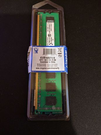 Kingston 4 GB DDR3 1600 MHz (KVR16N11/4)