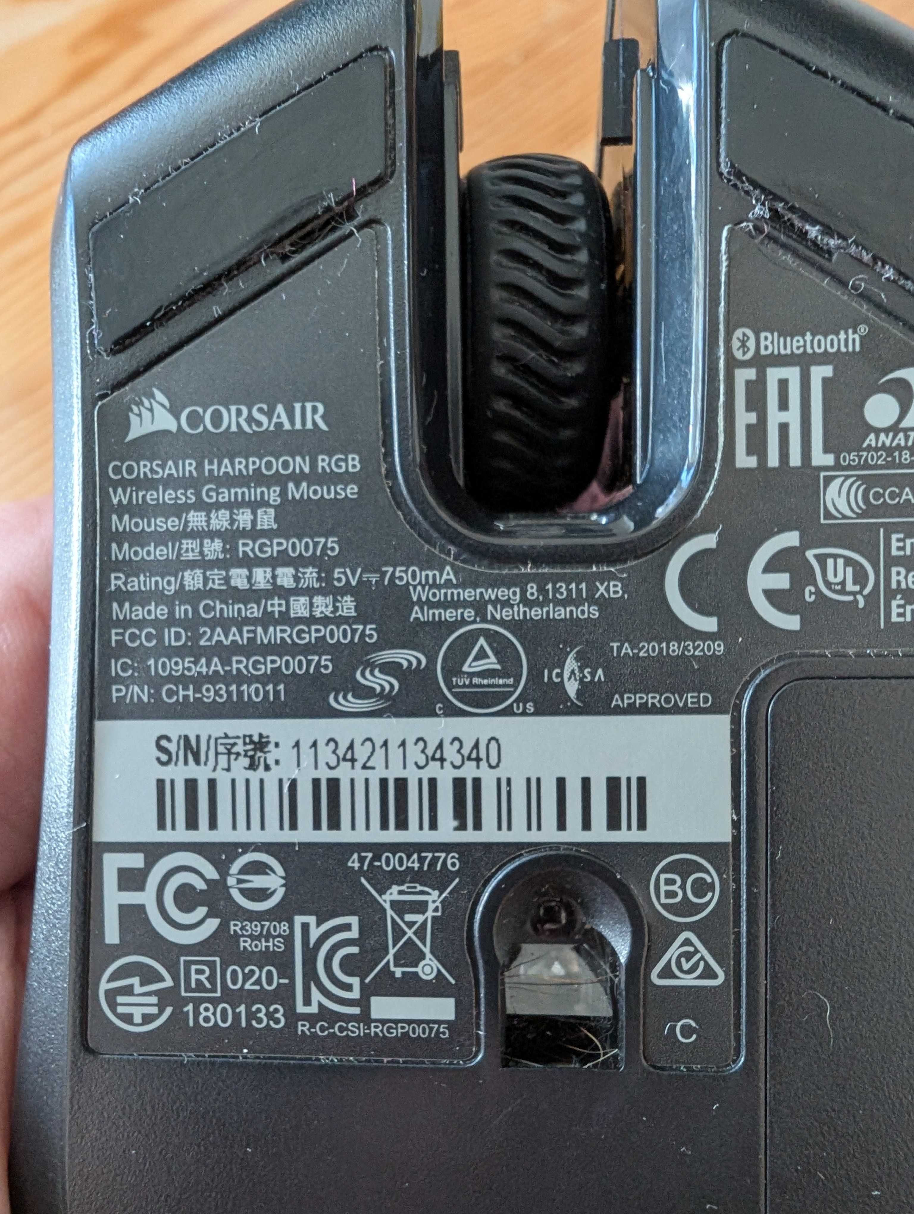 Corsair Harpoon Wireless super stan!