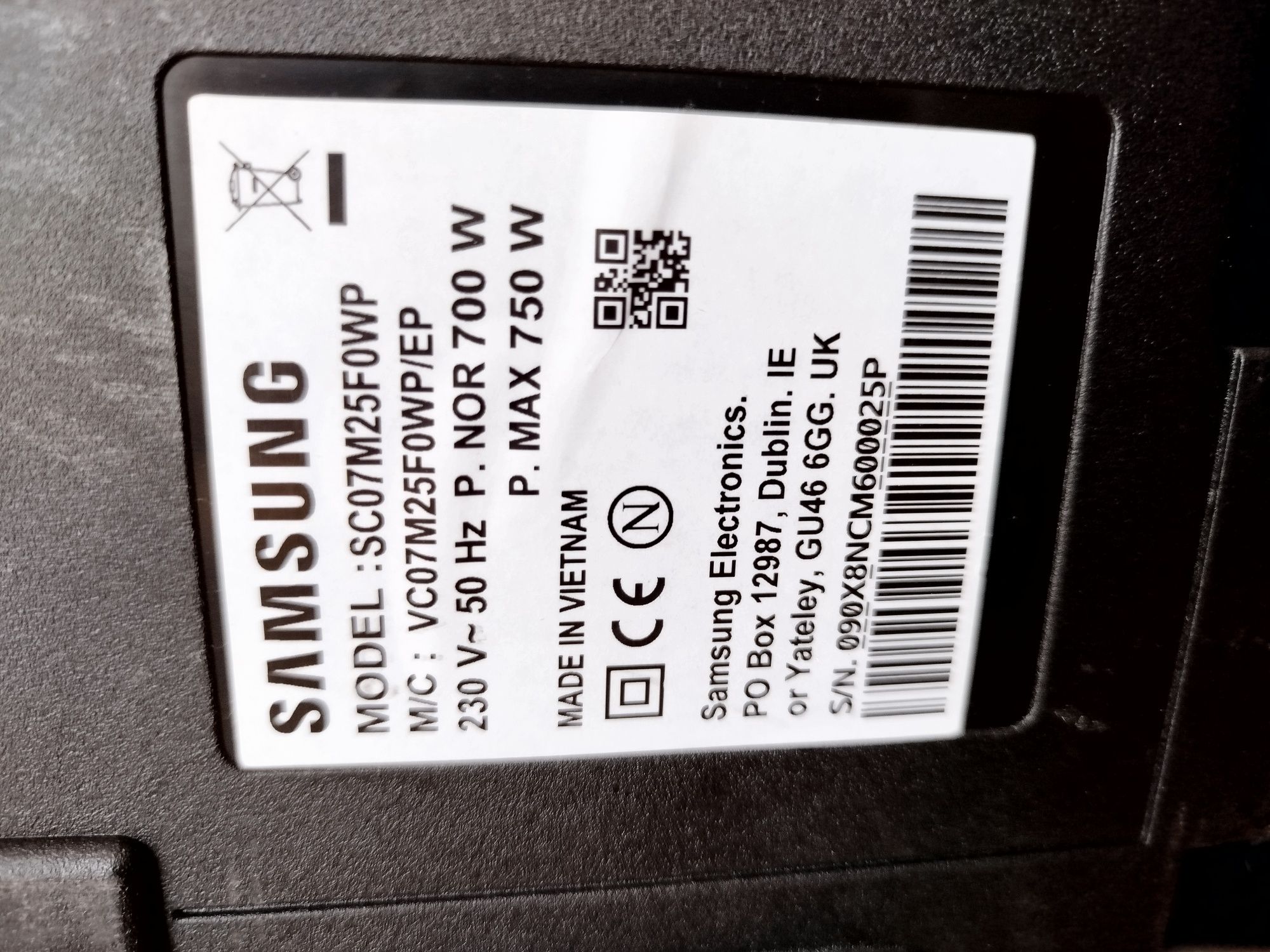 Aspirador samsung