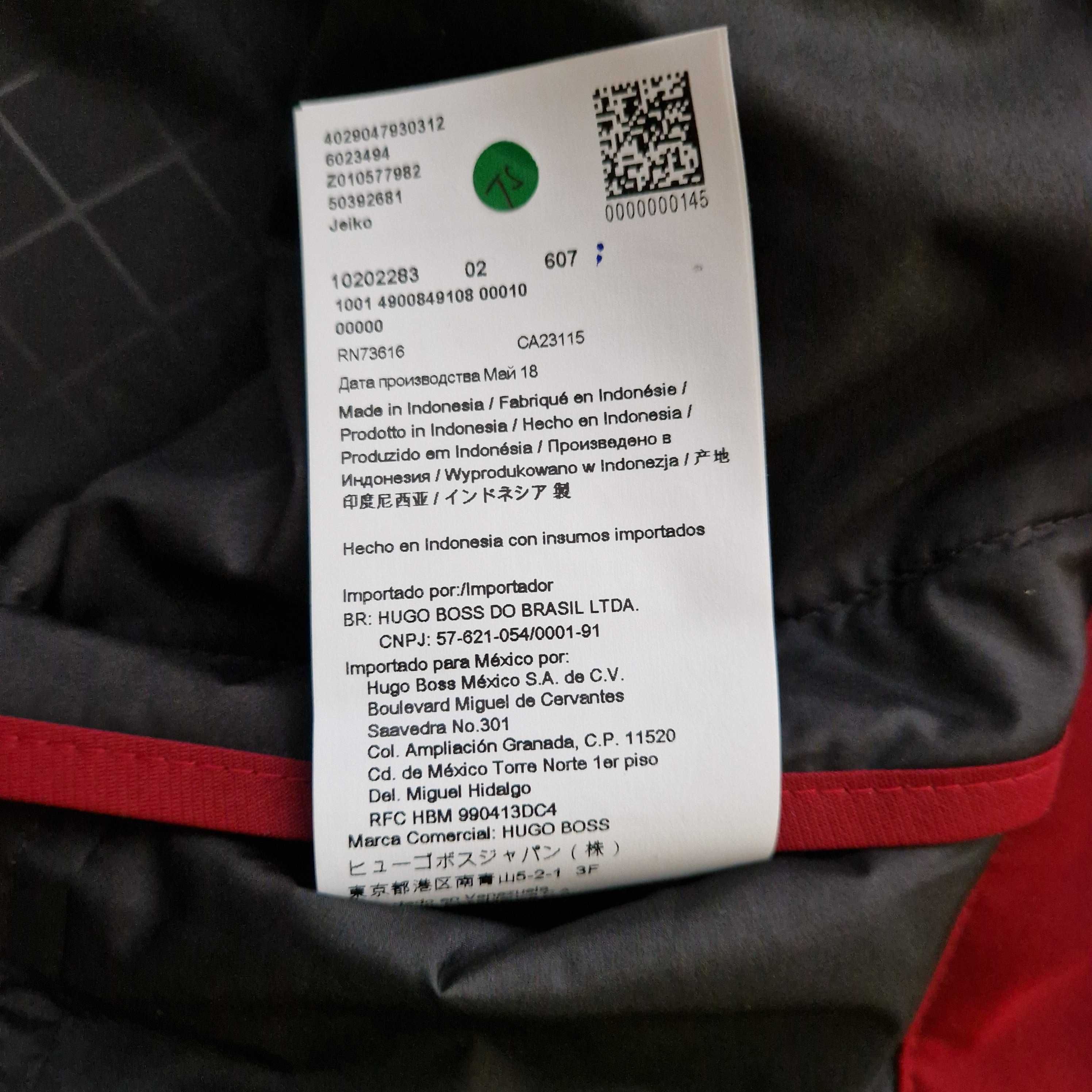 Kurtka męska puchowa hugo boss L