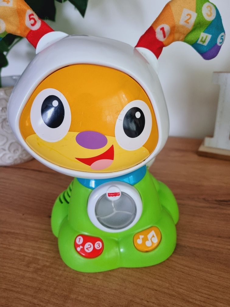 Zabawka Interkatywna Fisher Price piesek bebo tańcz i śpiewaj ze mną