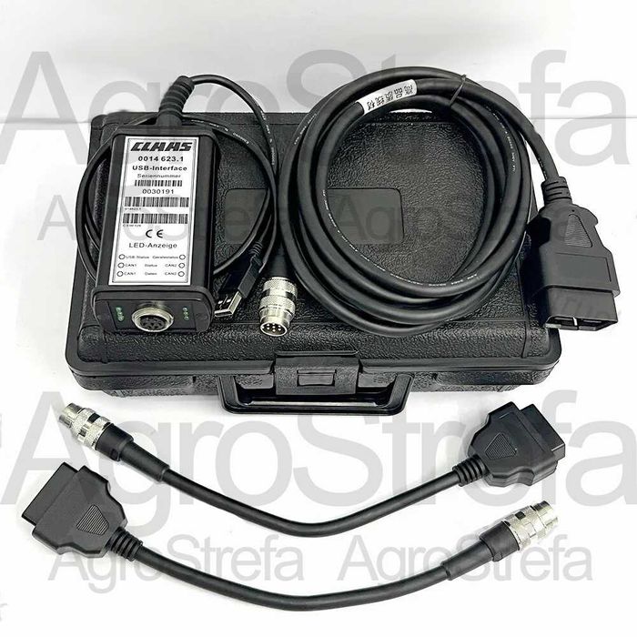 SERWISÓWKA Interfejs diagnostyczny Claas Maszyny Rolnicze + LAPTOP