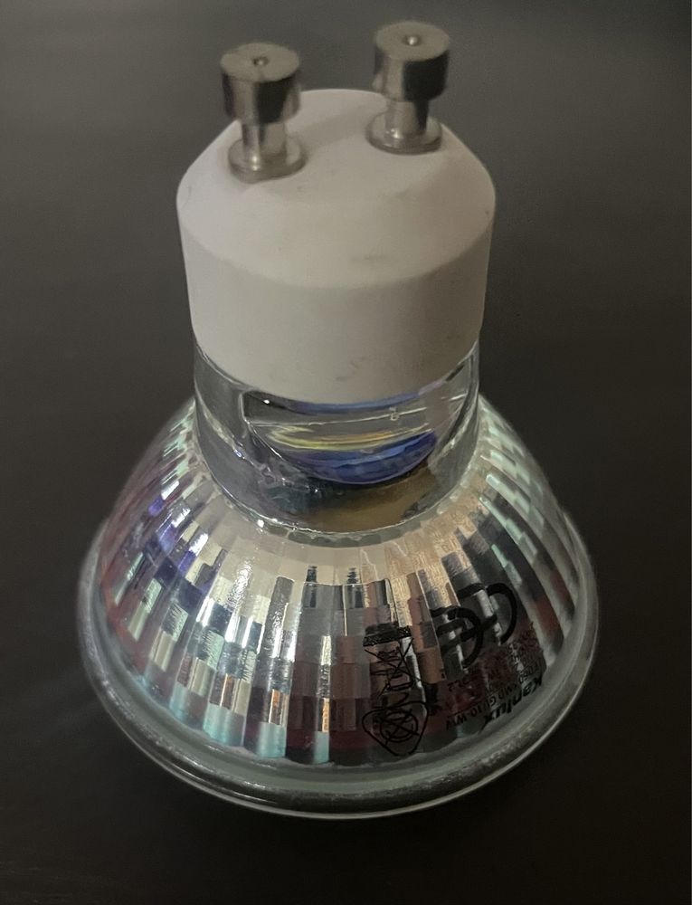 Oprawki halogenowe chrom połysk 8x8 cm