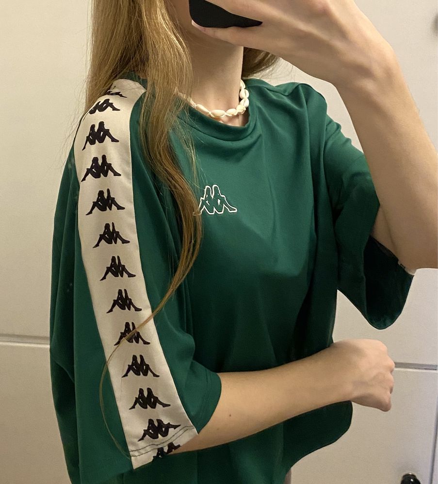 T-shirt Kappa zielona