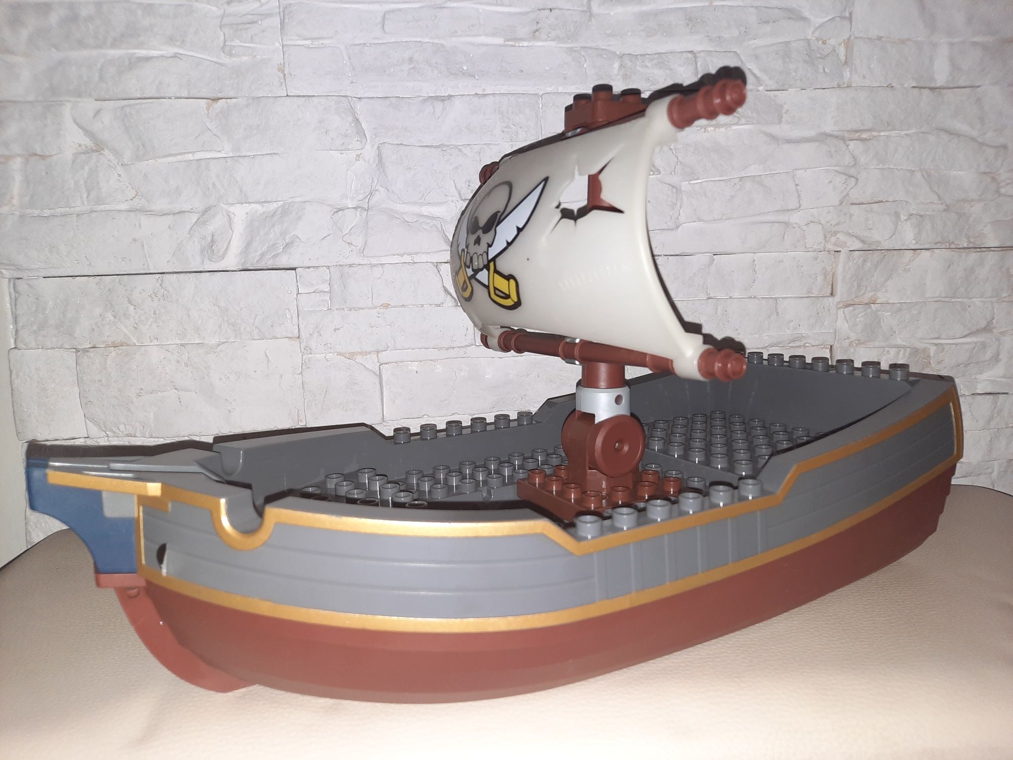 Statek piracki lego duplo 7881