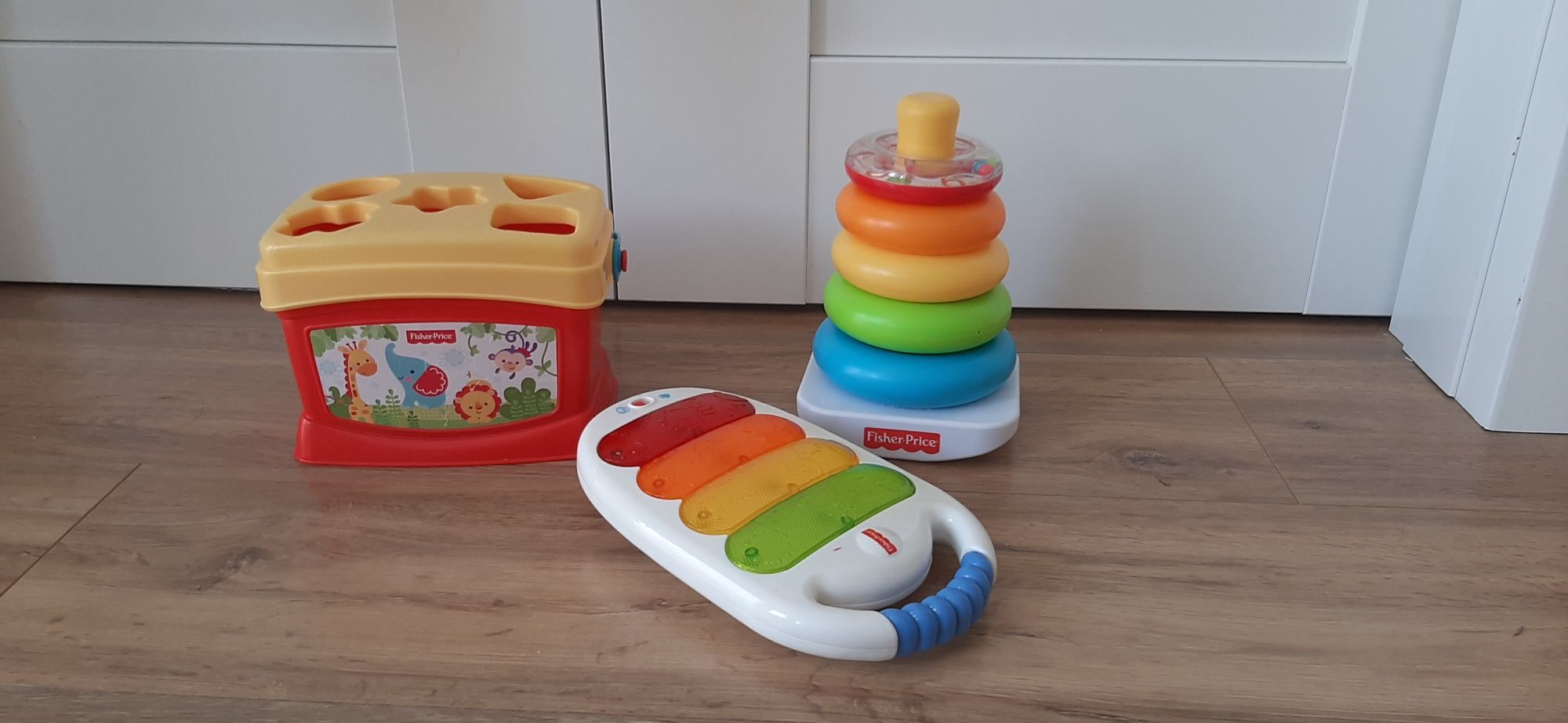 Zestaw 3 zabawek Fisher price