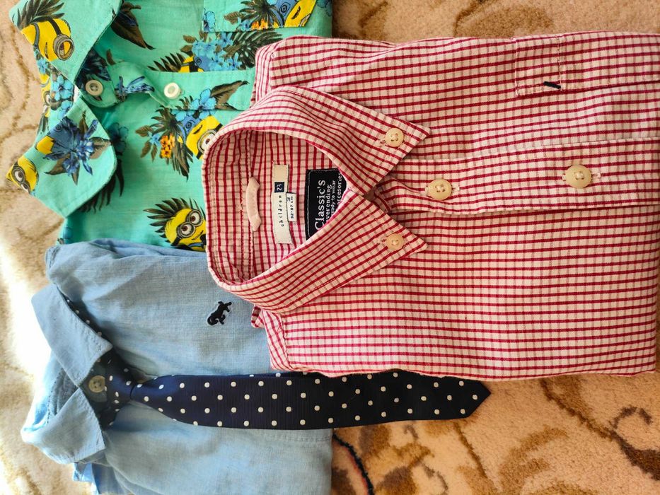 koszula , koszule , bezrękawnik , krawat  92-98