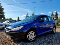 Peugeot 206, 1998r. 3drzwi 1.1 60km, klimatyzacja, bez rdzy, tani