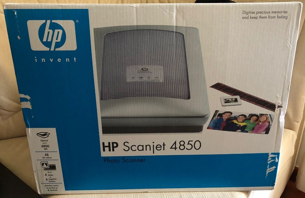 Scanner HP 4850: 4800 x 9600 dpi