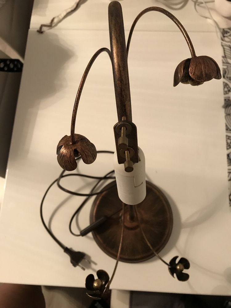 Lampka nocna bez klosza nowa plus klawiatura