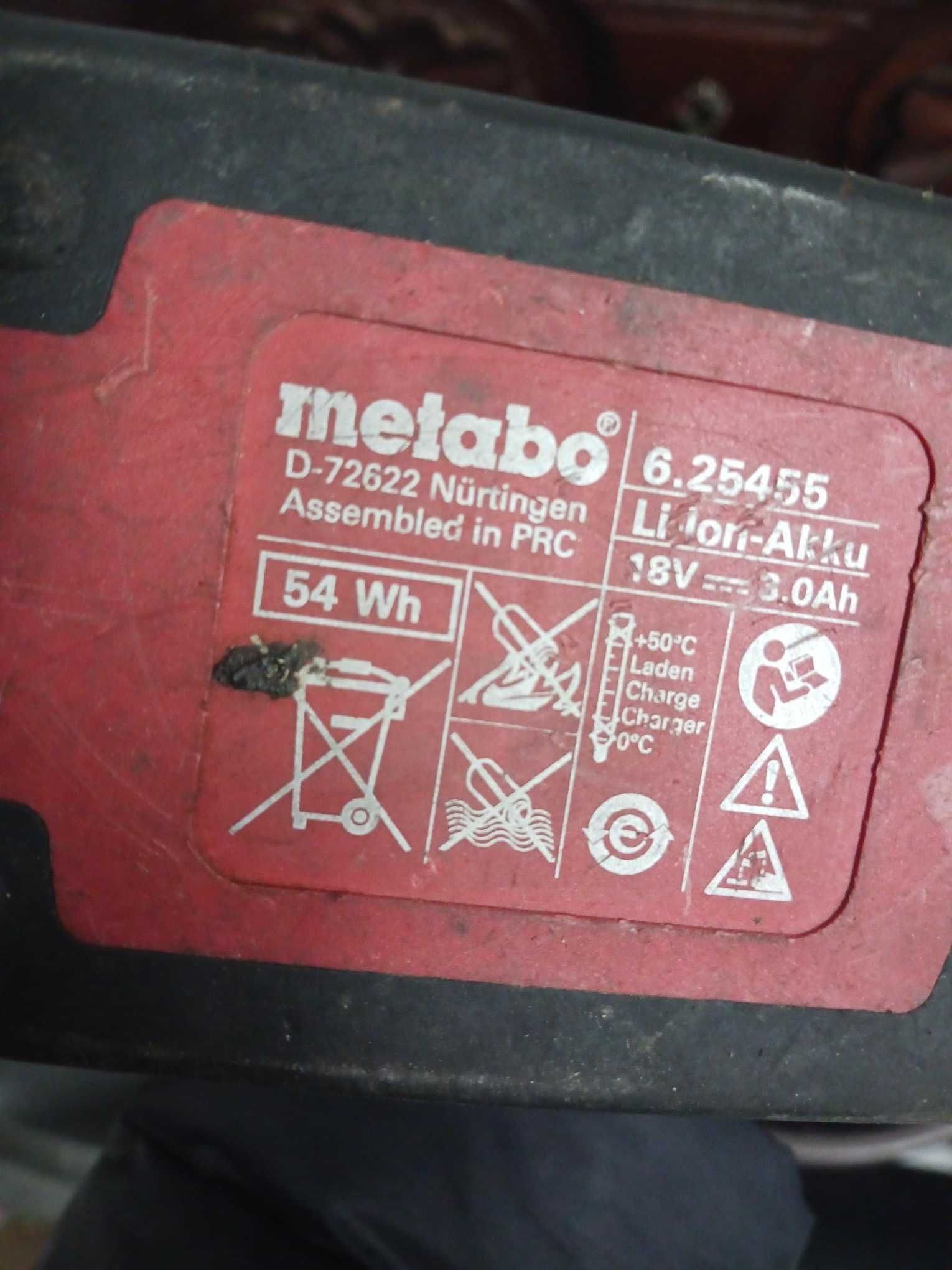 Berbequim / Aparafusadora Metabo LTX S/ fios ( sem carregador)