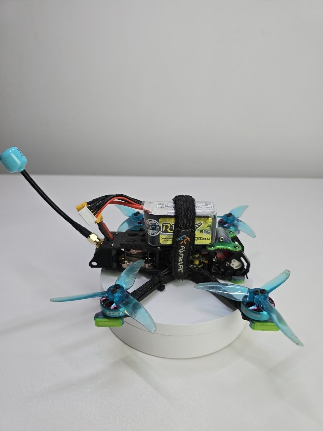 Топовий FPV Дрон 3.5 дюйма Volador 4s, analog 5.8, erls 2.4.
