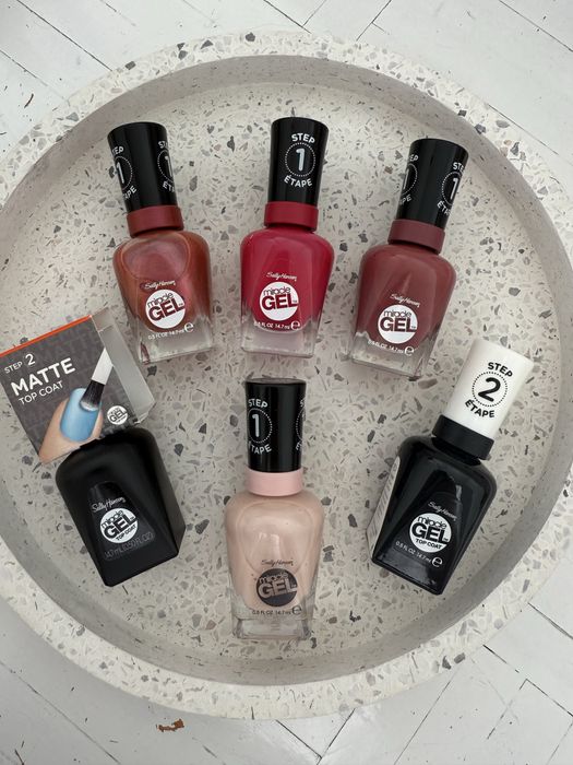 Sally Hansen zestaw lakierów do paznokci Miracle Gel Top Coat lakier