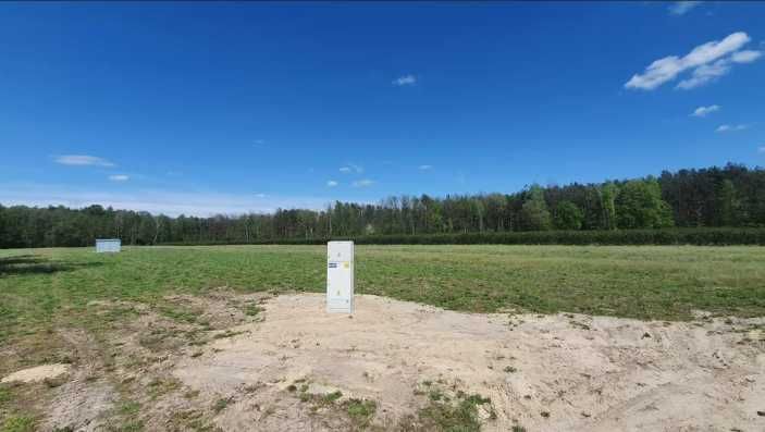 Działka budowlana 1000m2 w Zbuczynie, 15 km od Siedlec.