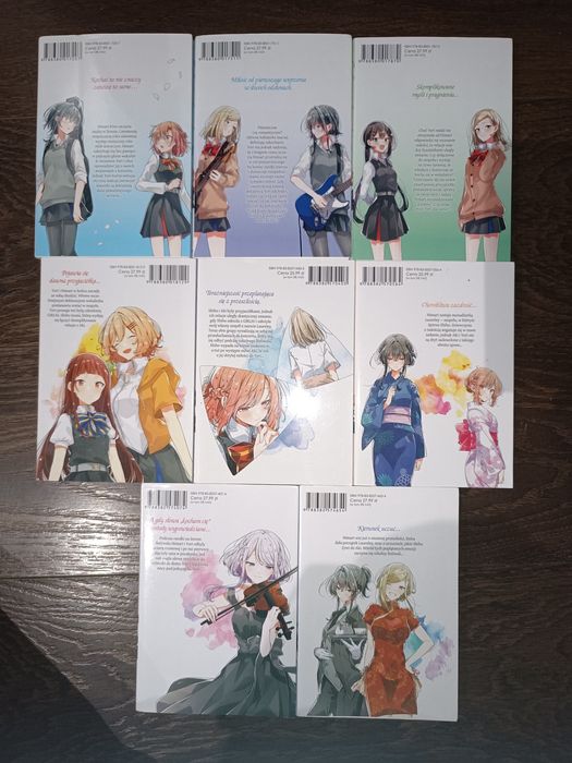 Manga Cicha piosenka o miłości 1-8 tomy Zestaw Komplet