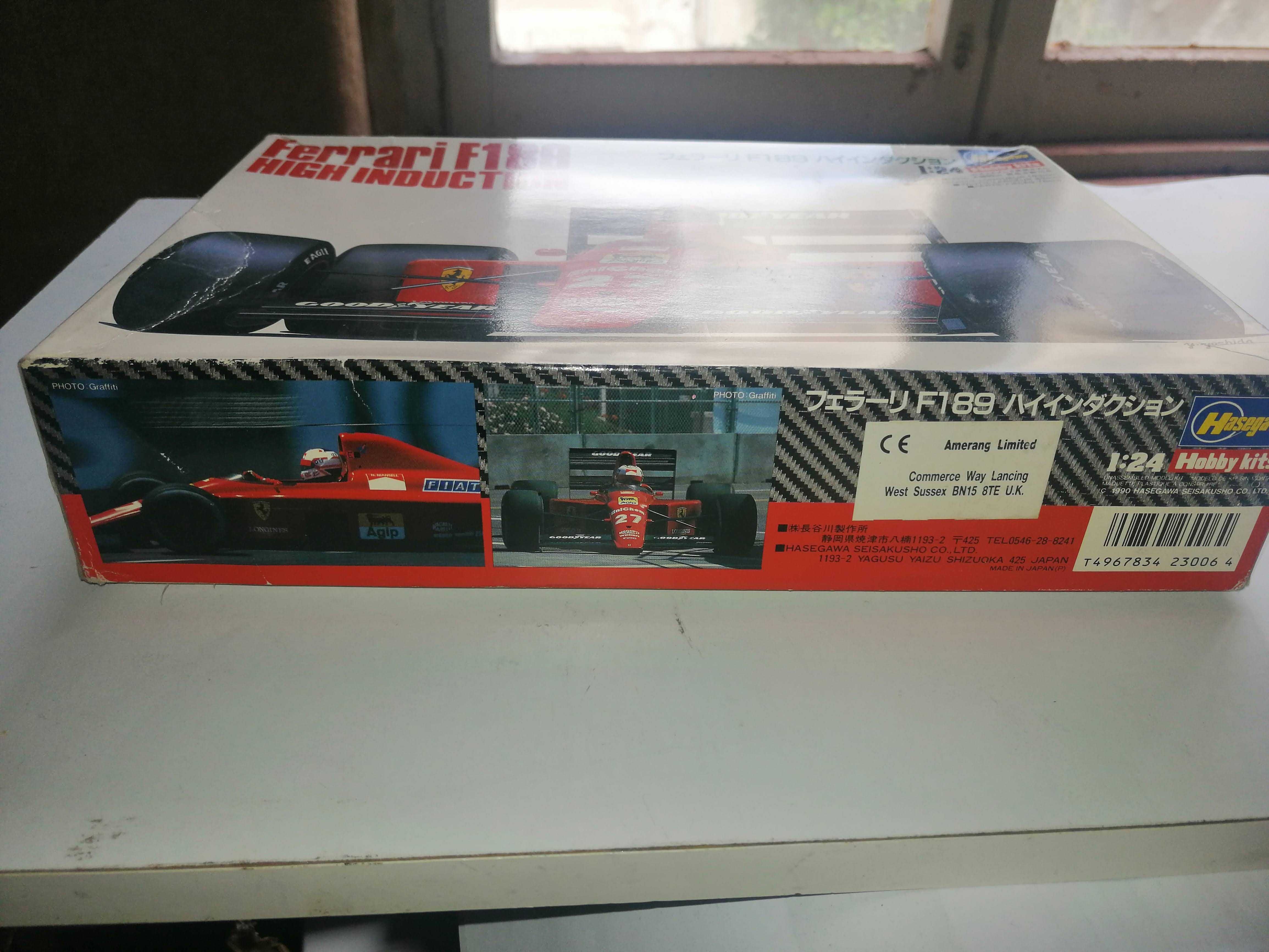 Ferrari F189 - Formula 1 - 1:24 - Hasegawa