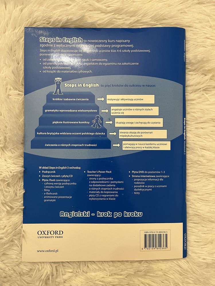 Steps in English 3 Workbook + CD