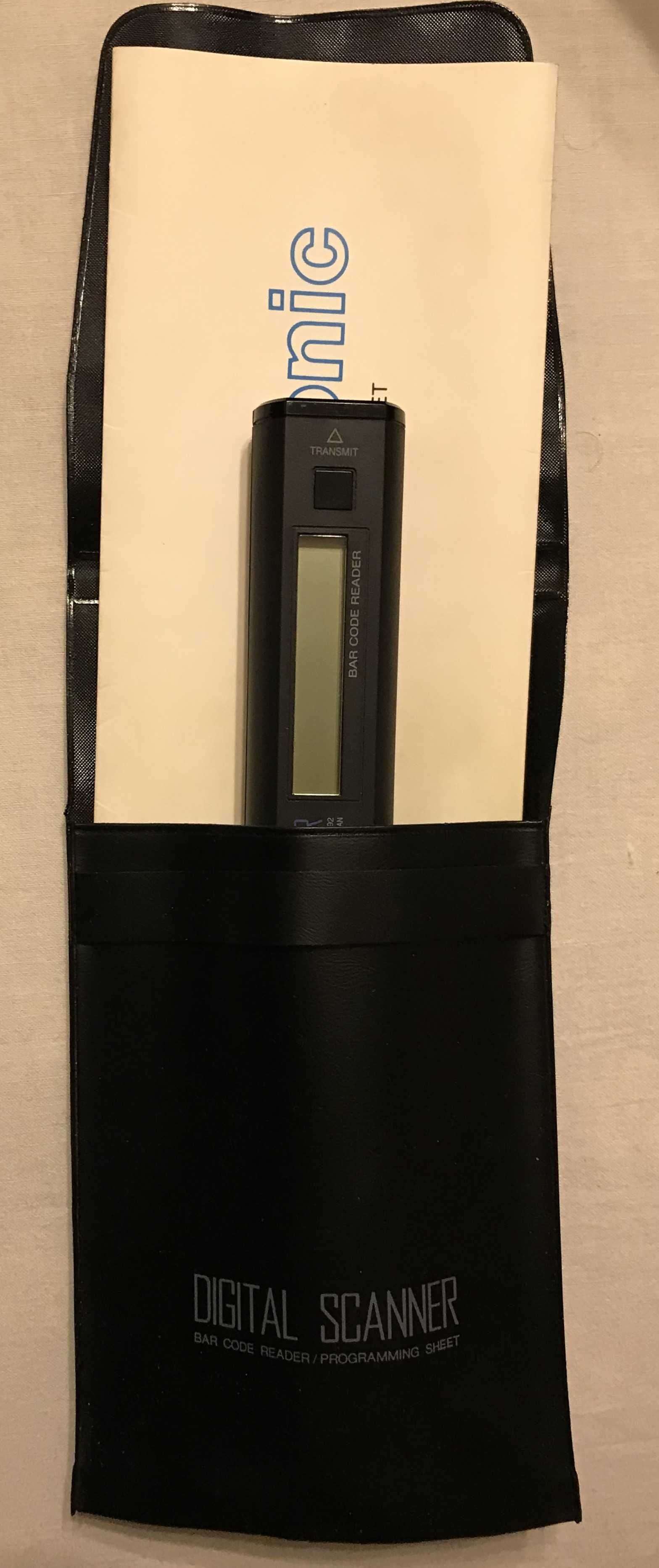 Видеомагнитофон Panasonic VHS сканер штрих-кодов VEQ0692 комплект