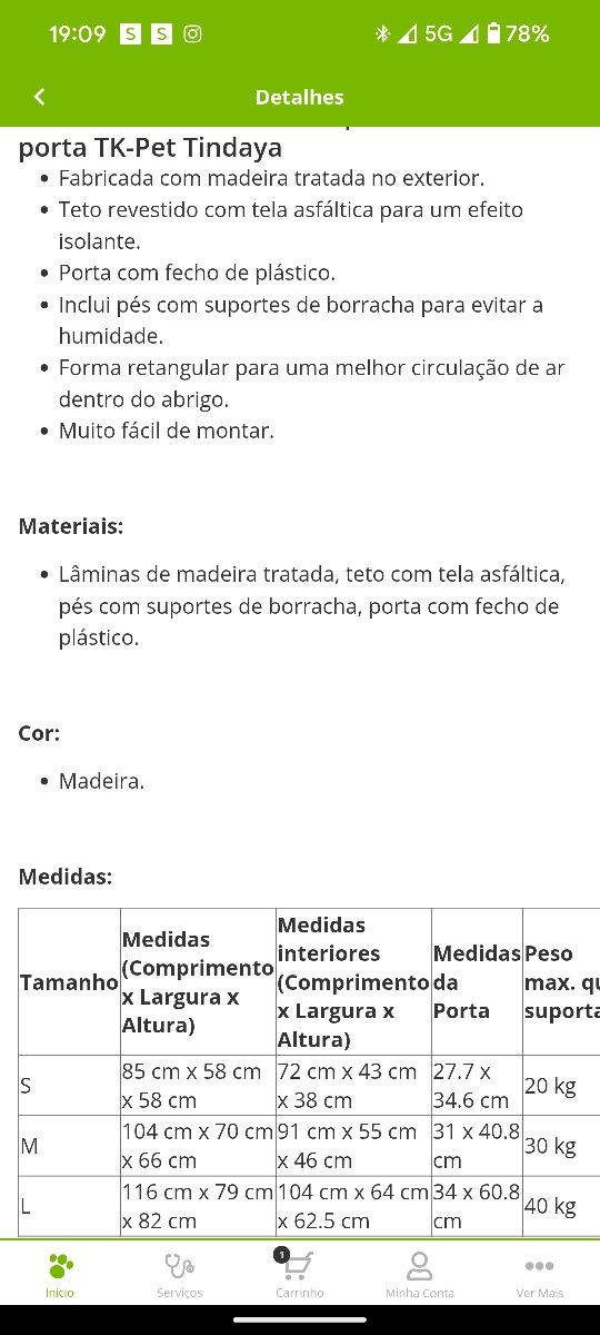 Casota semi-nova