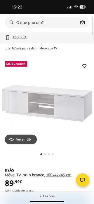 Movel TV Branco.