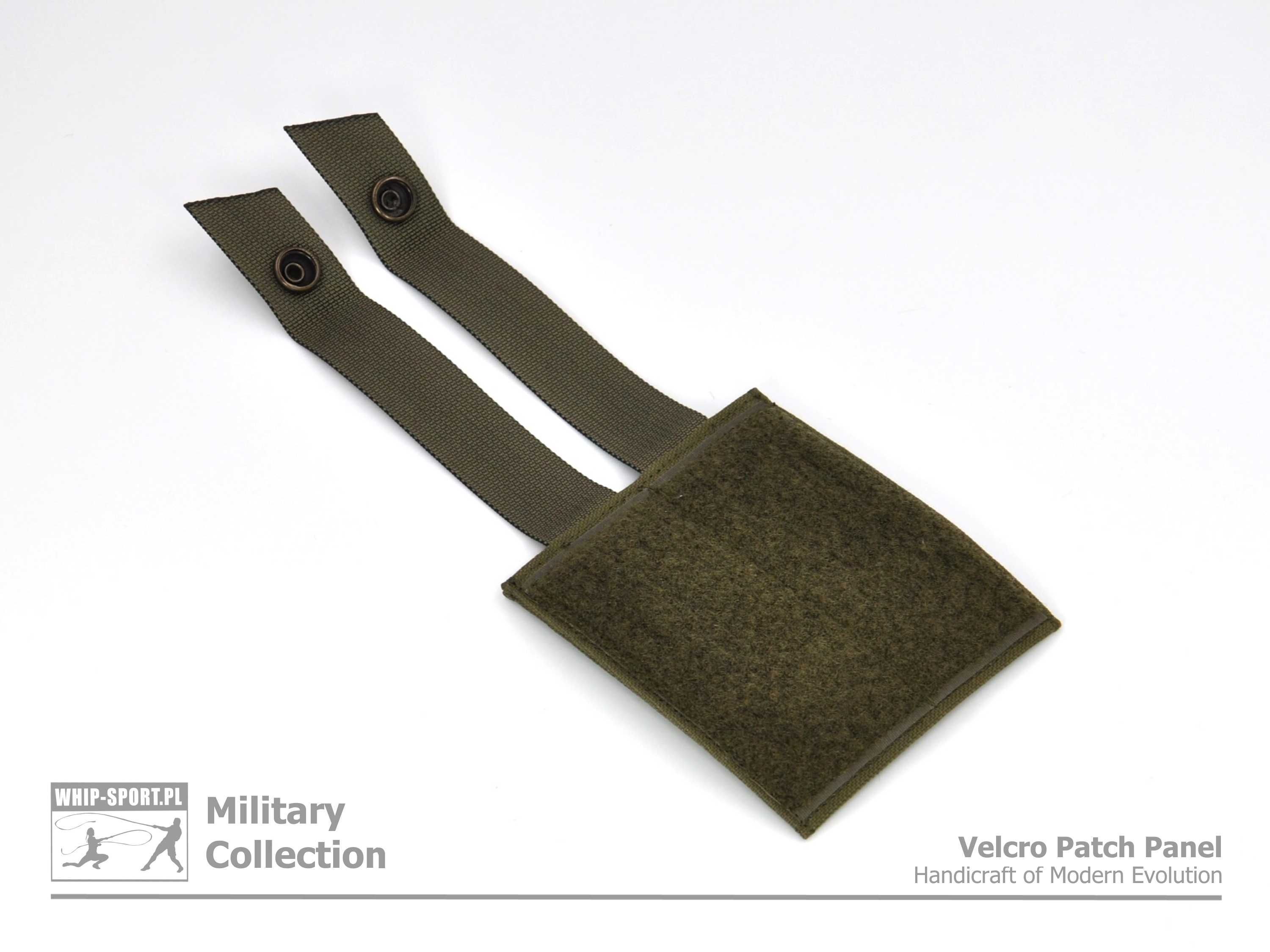 Panel na rzep / naszywki / MOLLE - 100 x 100 (2 x 2) - Oliwka