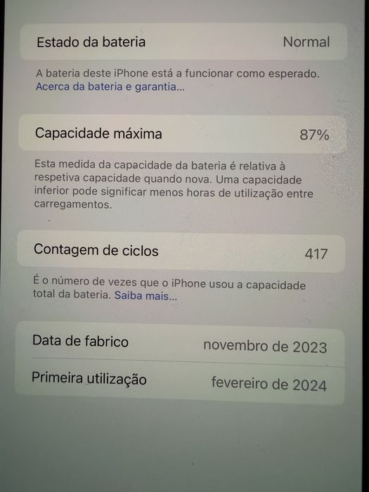 Iphone 15 Pro Max branco  512 GB
