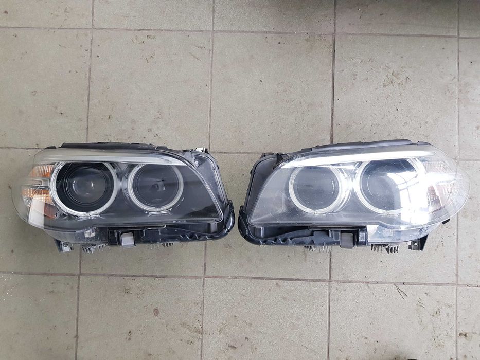 BMW F10 F11 LCI Lift Lampa Europa BIXENON Kompletna Lewa Prawa