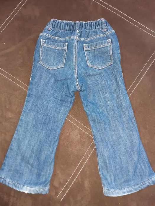 Фірмові теплі джинси Old Navy на дівчинку 2-3 роки на флісі