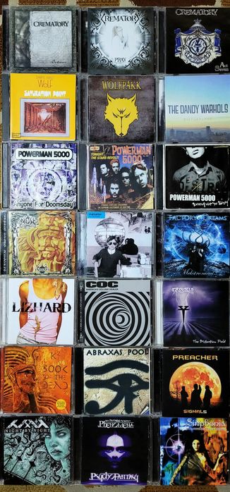 •CD Диски-1•Heavy Metal Rock•Компакт Диски•Объявление-1 •