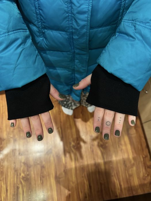 Жіночий / підлітковий подовжений пуховик, б/в