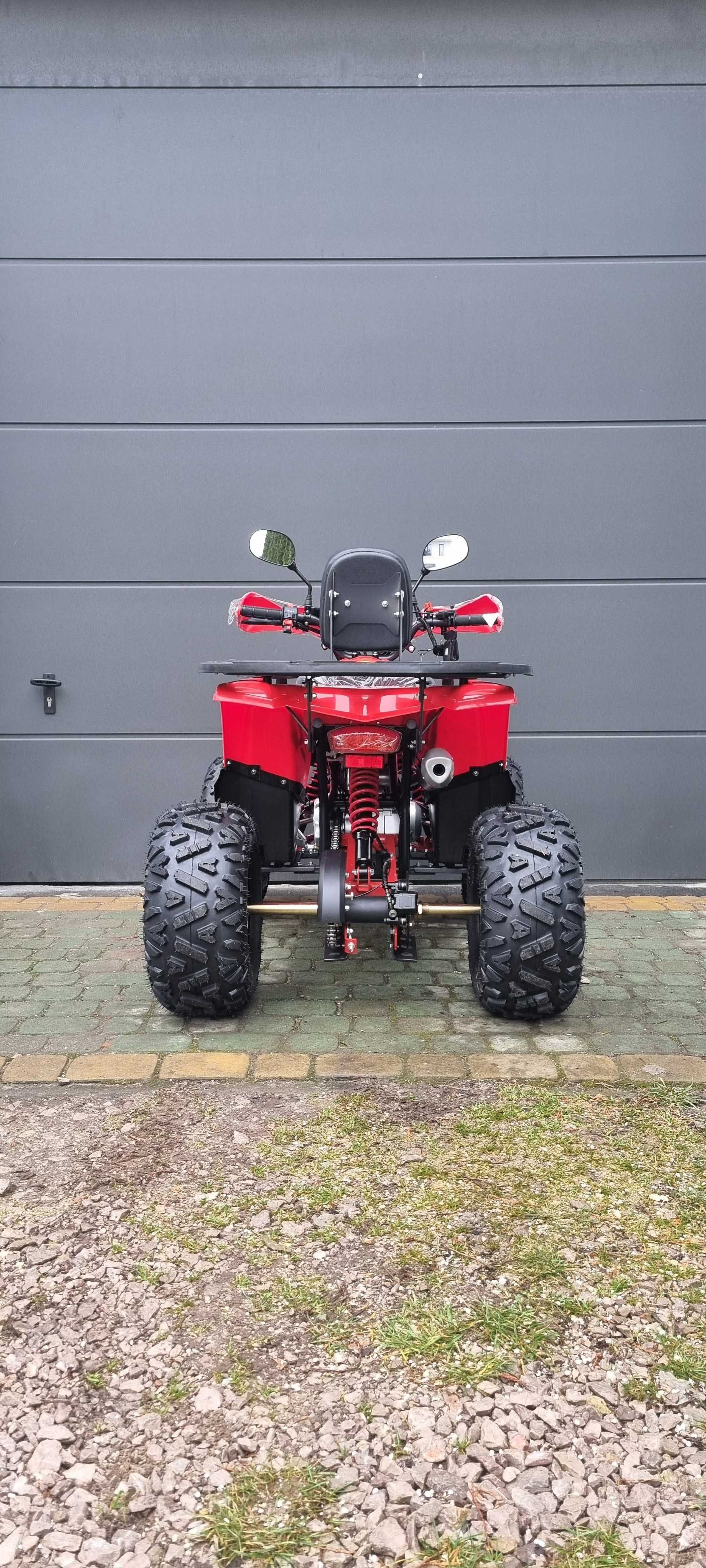 Quad HB-ATV125F KOŁO 8" X-TREM Czerwony