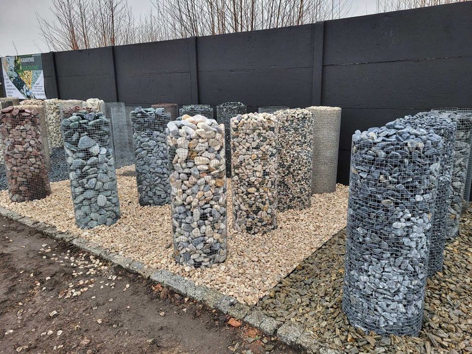 Grys dolomitowy śmietankowy 8-16 Kamienie ogrodowe dekoracyjne ozdobne