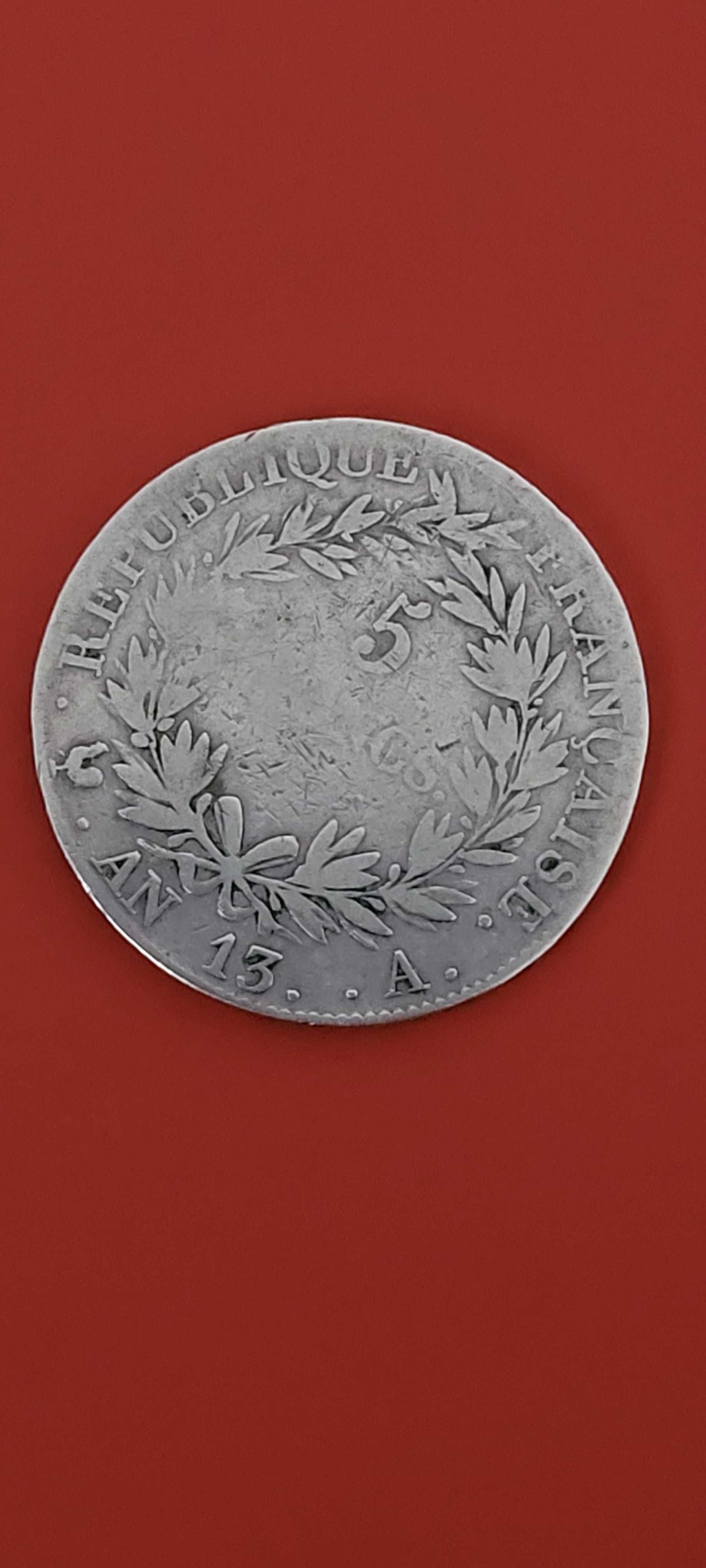 5 FRANKÓW NAPOLEON,  rok rewolucji  AN 13