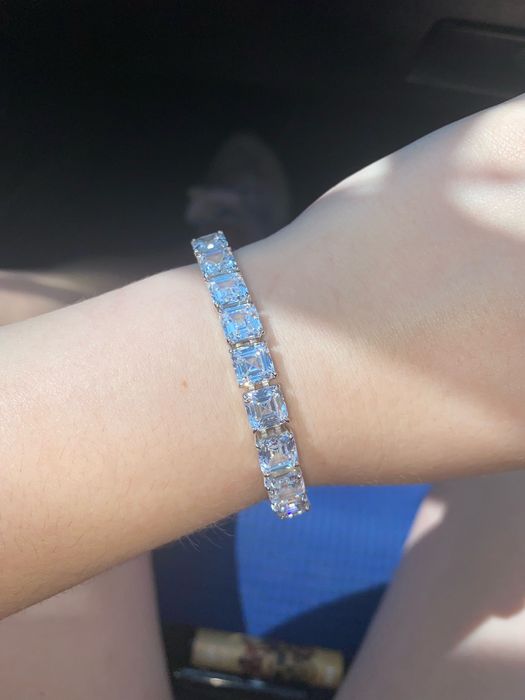 Срібний браслет типу Tifany.co