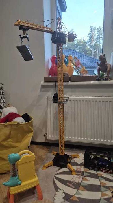 Підйомний кран на радіоуправлінні радіокеруванні р/у 132 см, іграшка