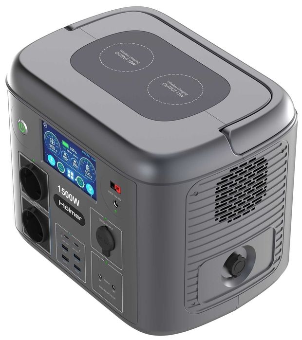 Портативна зарядна станція 1280Вт/г Hölmer FCS1500