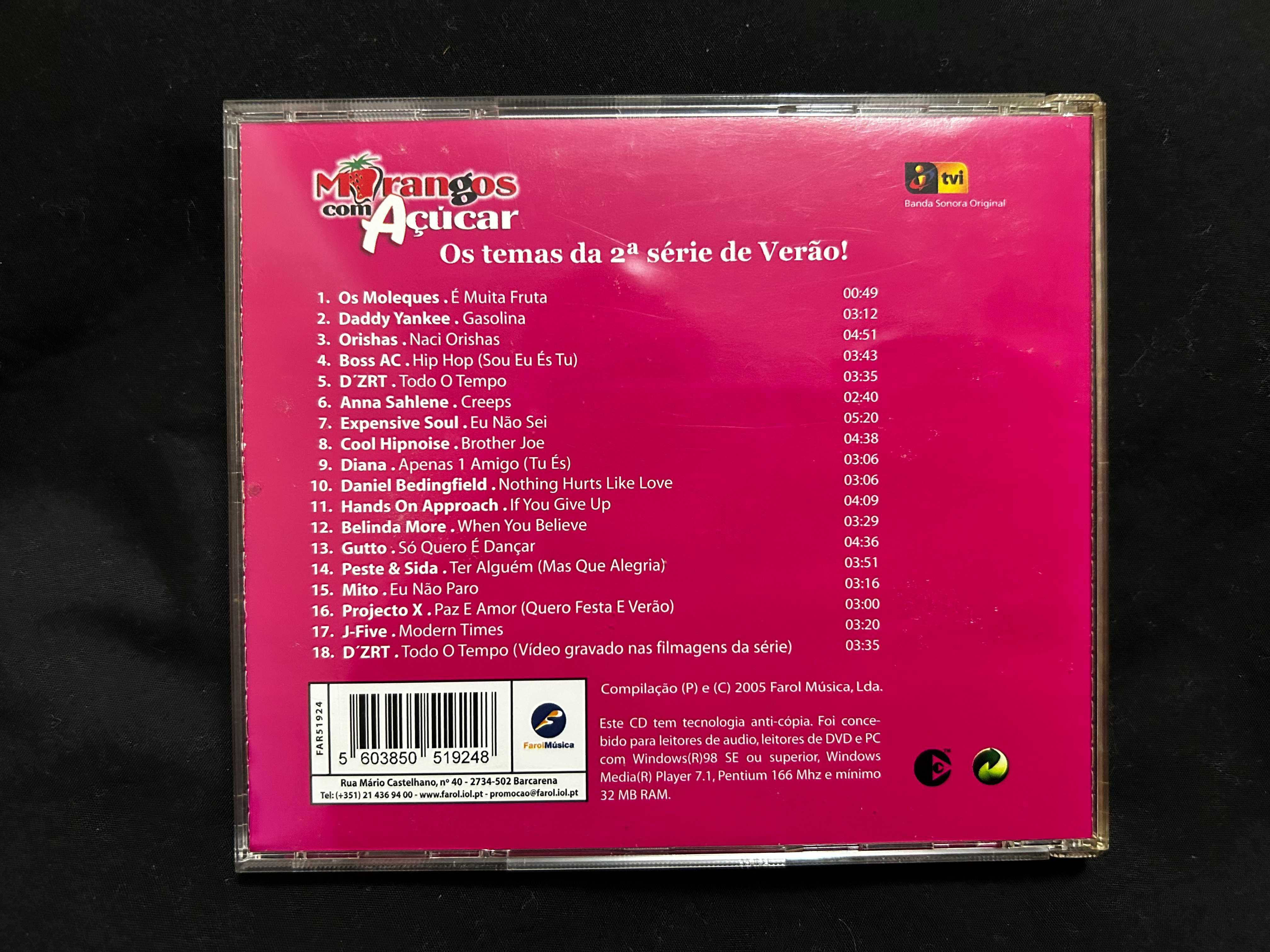 Morangos com Açúcar (2ª Série Verão) CD