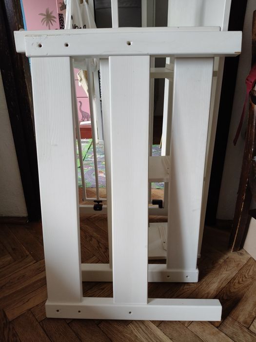 Łóżko dziecięce 70x140 + 2 szuflady + barierka + materac [REZERWACJA]