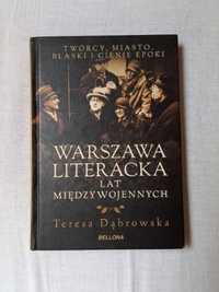 Książka Warszawa literacka lat międzywojennych.