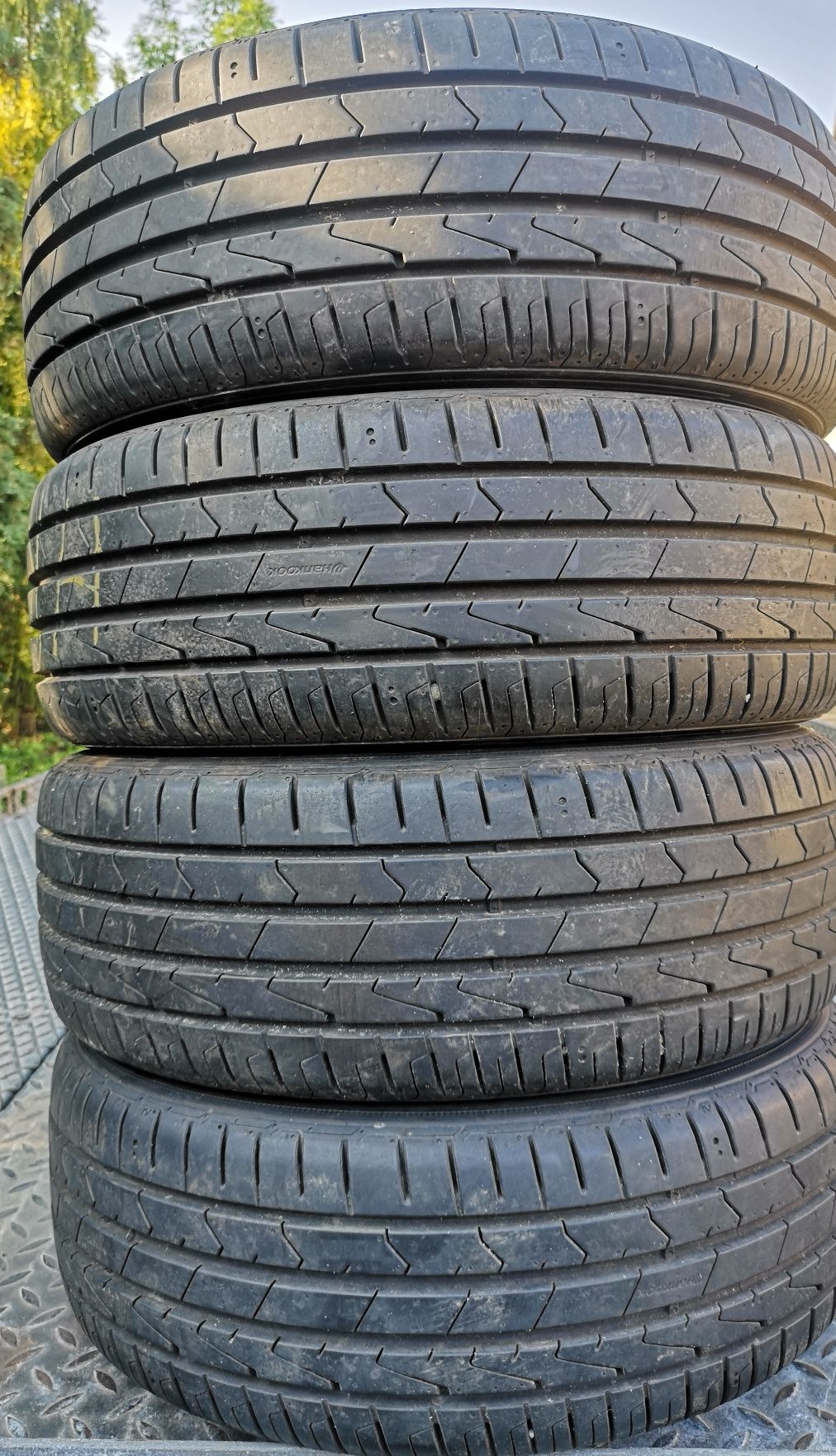 Mazda 2 felgi aluminiowe 16 koła 4x100 opony letnie Hankook 195/45r16