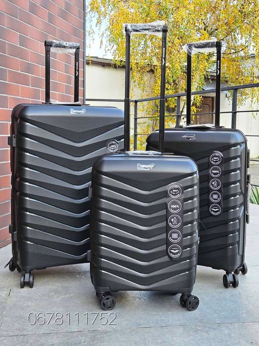 ДЕШЕВО поліпропилен WINGS PHX01 Польща валізи чемоданы ручна поклажа