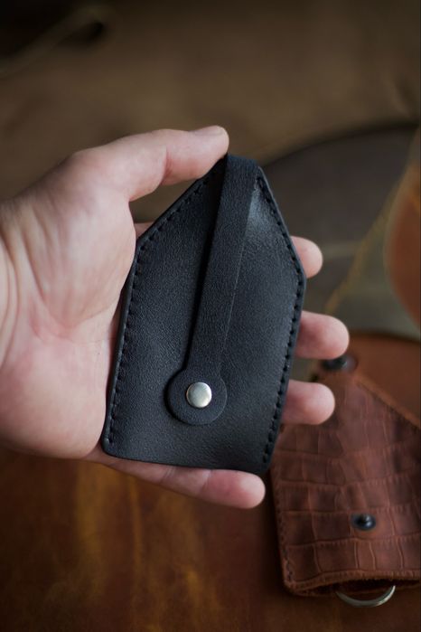 Шкіряна ключниця / чохол для ключів / футляр для ключів