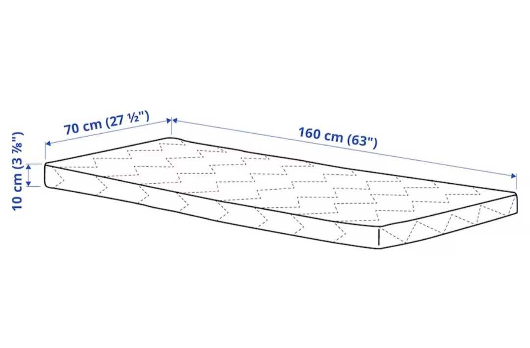 2 Colchão UNDERLIG Ikea