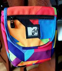 Kolorowa torebka CoolPack z logo MTV