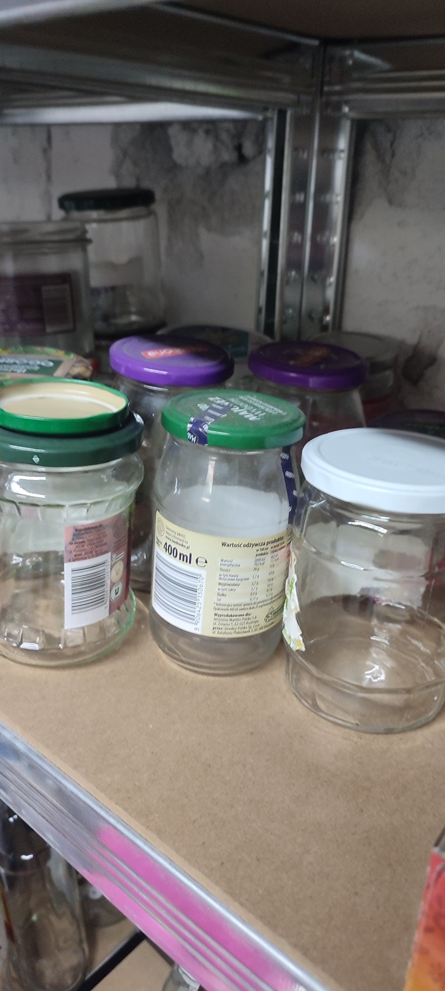 Słoiki komplet 500ml 900ml