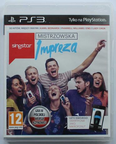Singstar Mistrzowska Impreza PS3 polskie hity!! PL