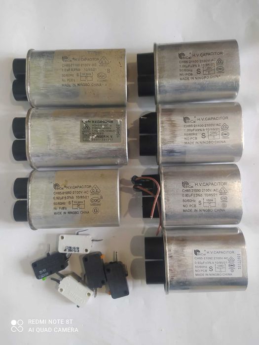 Высоковольтные конденсаторы для микроволновки