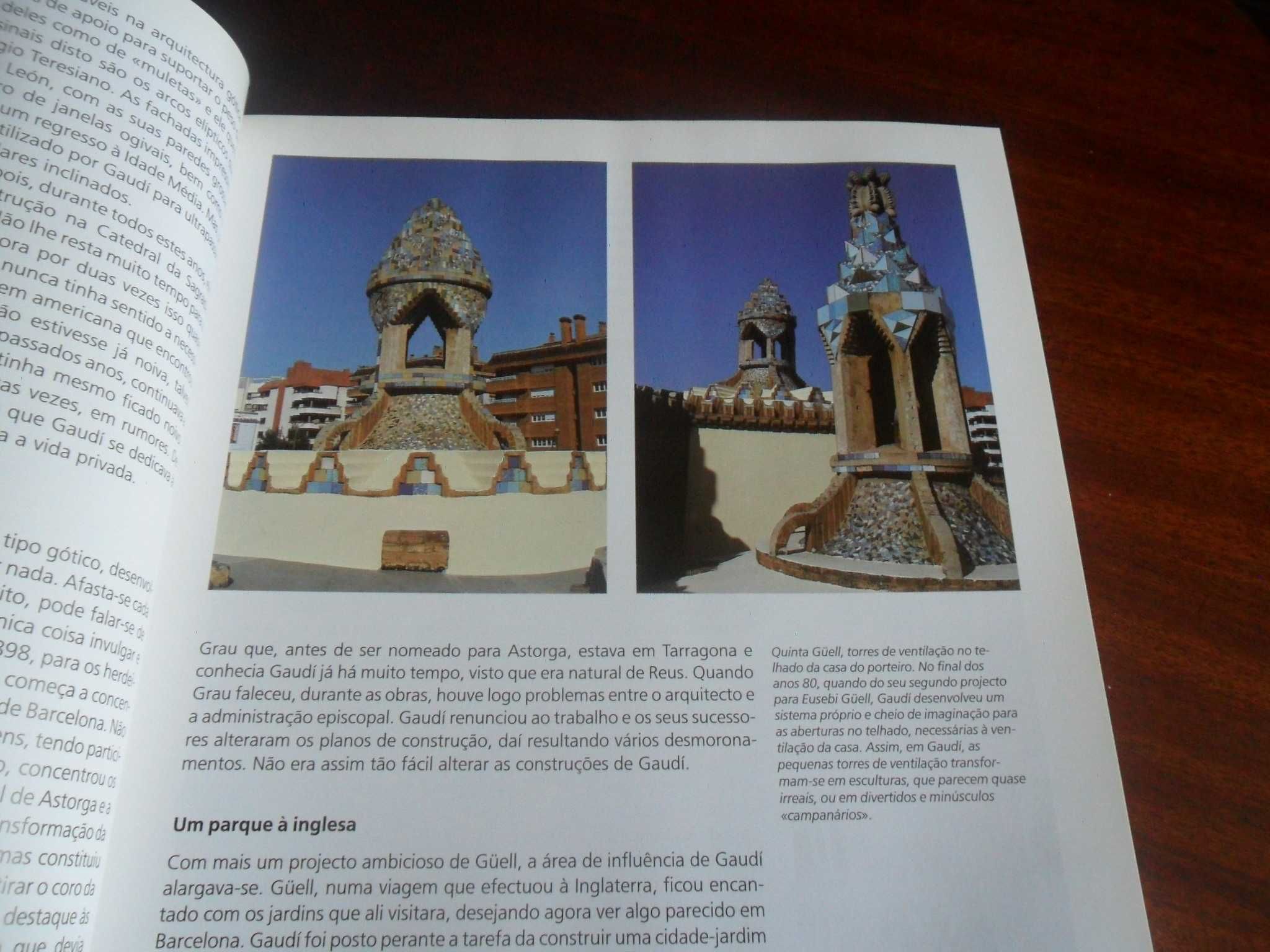 "Antoni Gaudí"  de Rainer Zerbst - Edição de 1993
