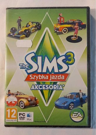 The Sims 3 Szybka jazda GRA na PC DVD ROM NOWA nierozpakowana FOLIA