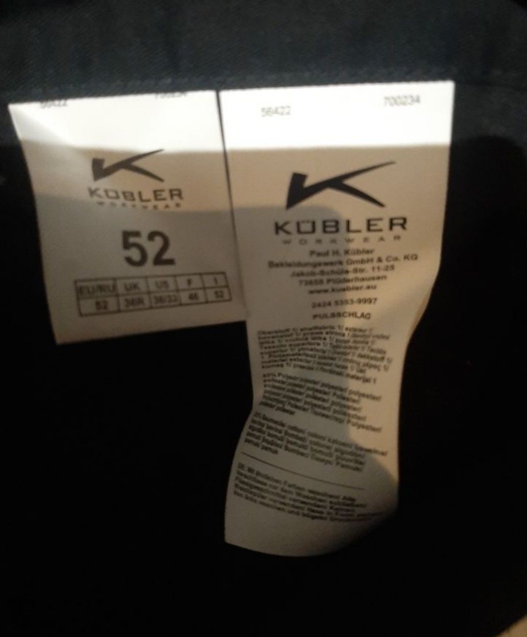 Spodnie Kübler roz 52